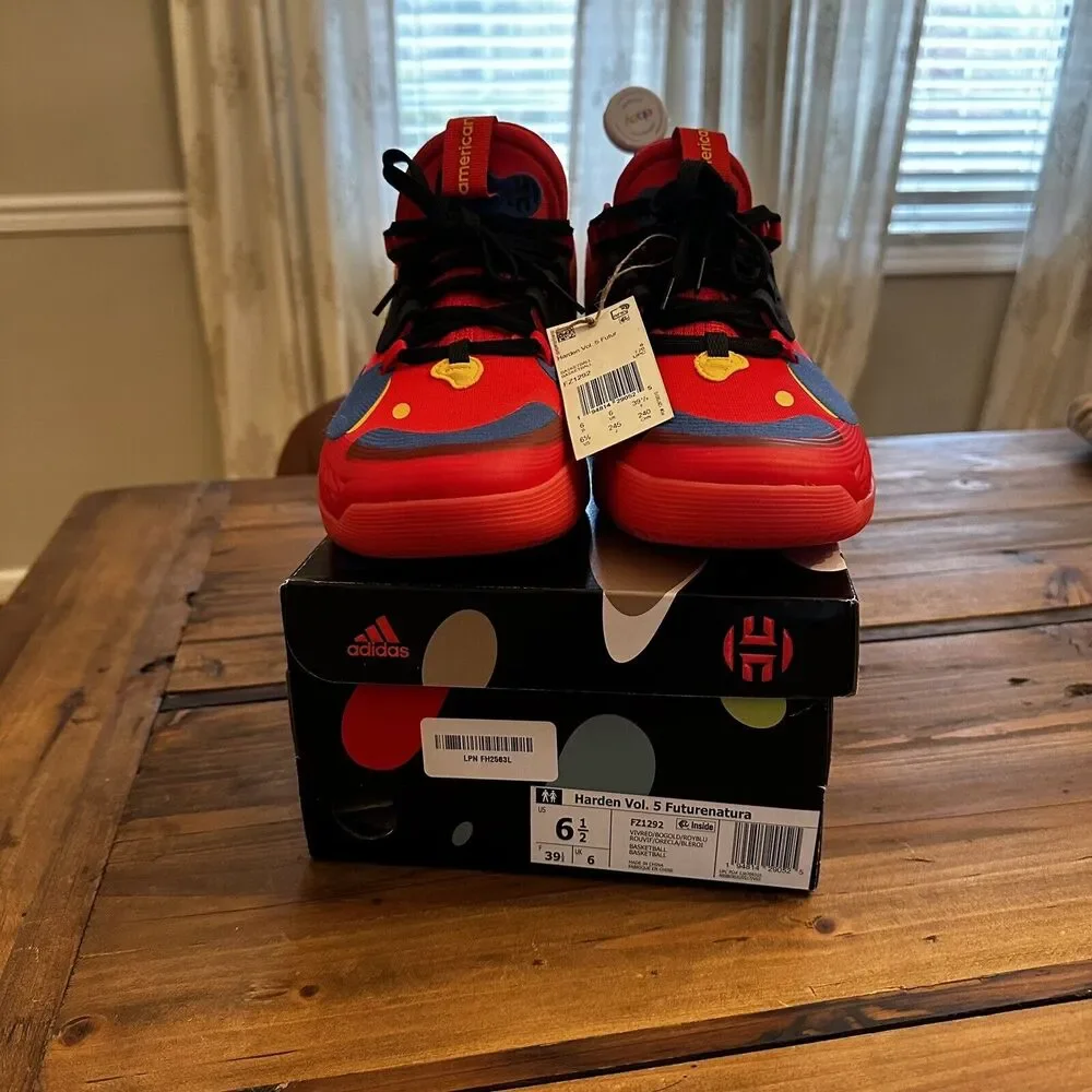 Adidas Boost Harden Futurenatural Vol. 5 McDonalds All American New/box Mens 6.5